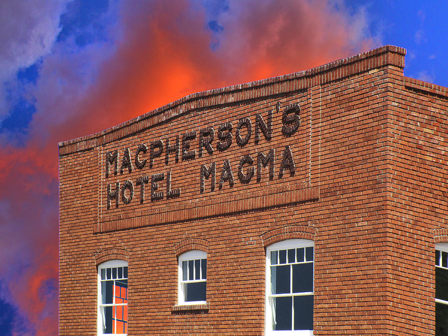 The Hotel Magma Photograph by Dominic Piperata