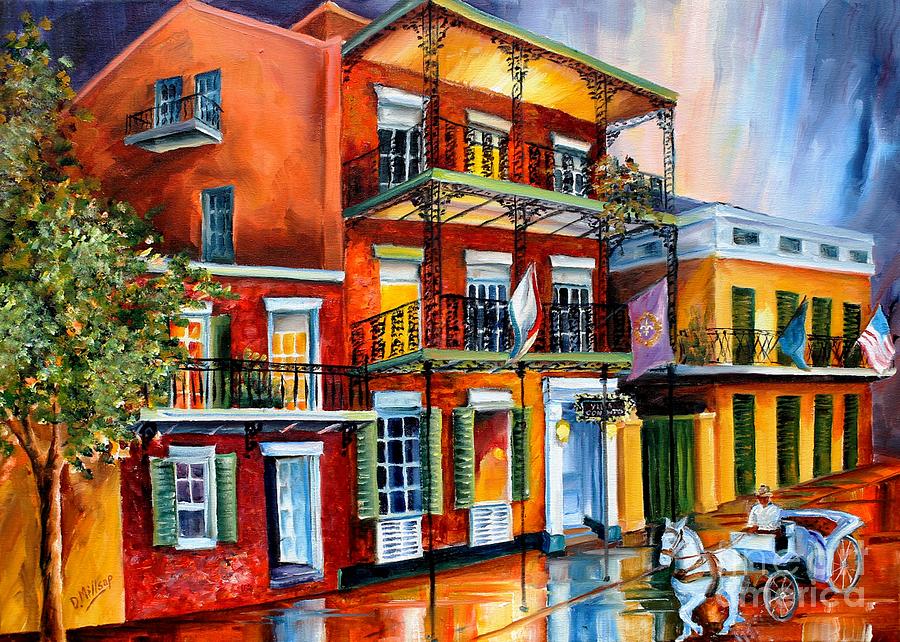 The Hotel Villa Convento Painting by Diane Millsap
