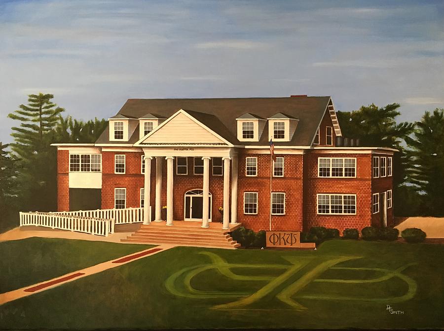 Iowa State University Painting - The House by Daniel Smith