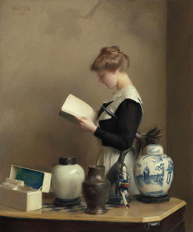 The House Maid Painting by William McGregor Paxton