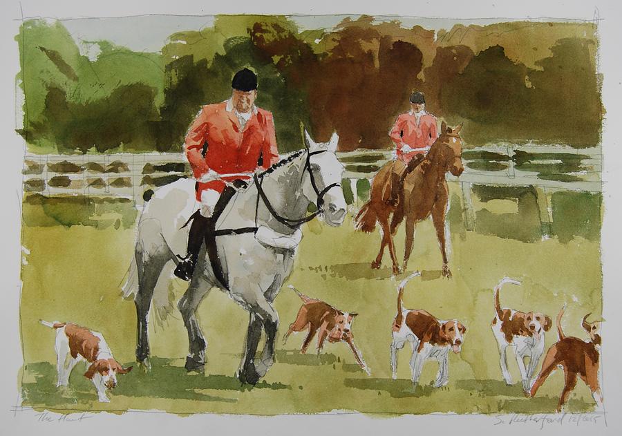The Hunt Painting by Stephen Rutherford