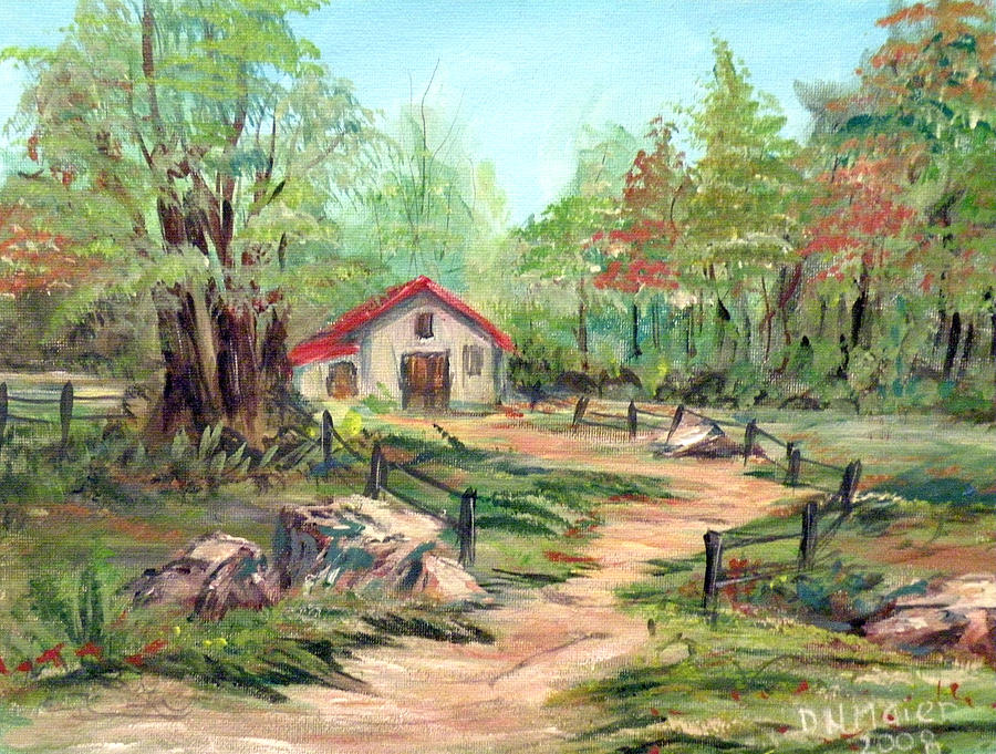 The Hunters House Painting by Dorothy Maier