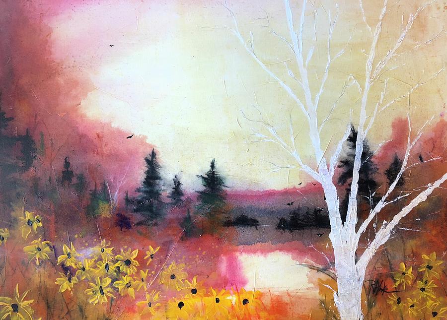Watercolor Painting - The Hunters by Robert Yonke Watercolor Painting - The Hunters by Robert Yonke