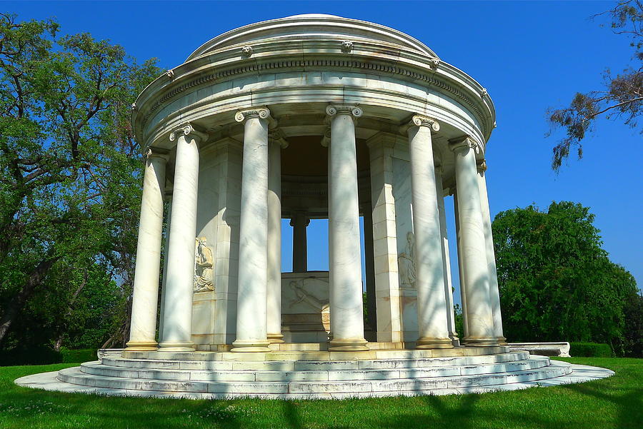 The Huntington Mausoleum Photograph By Denise Mazzocco - Pixels