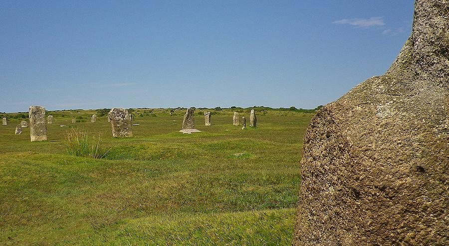 The Hurlers Stone Circles Bodmin Moor Photograph by Richard Brookes