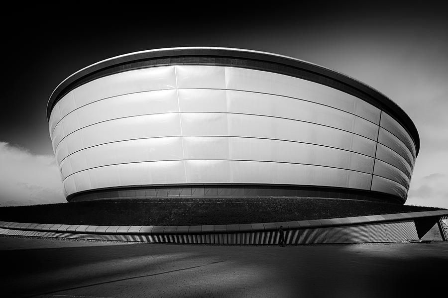 Black And White Photograph - The Hydro by Grant Glendinning