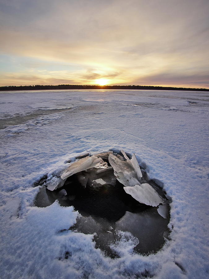 The Ice well Photograph by Jouko Lehto
