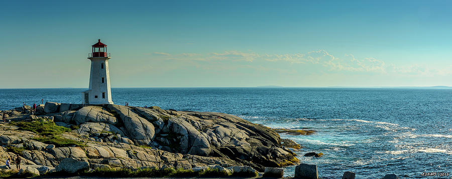 The Iconic Lighthouse at Peggys Cove Photograph by Ken Morris