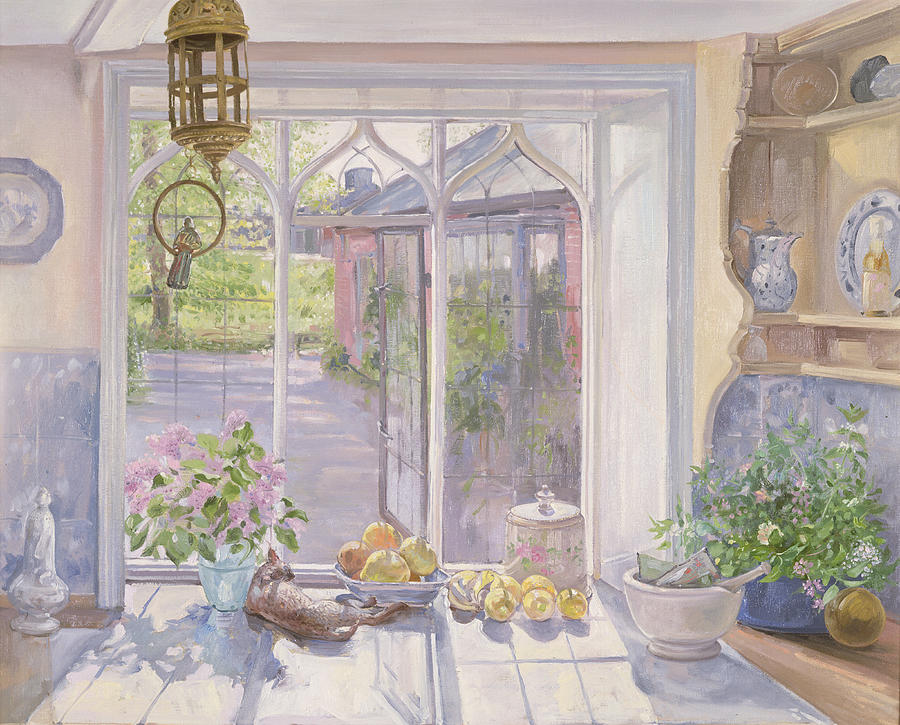 Fruit Painting - The Ignored Bird by Timothy Easton