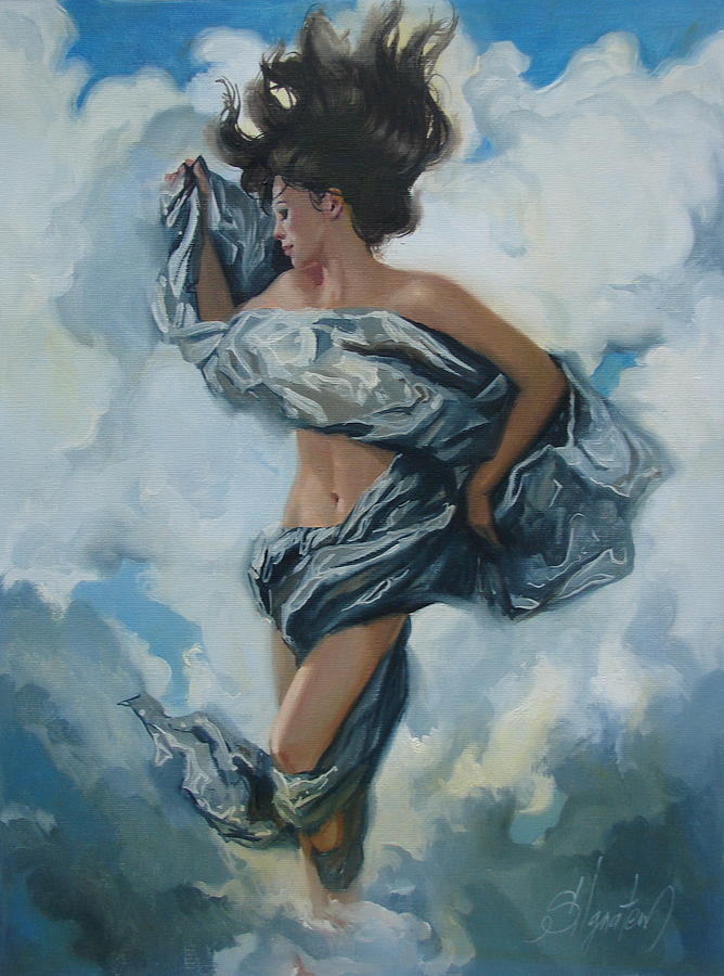 Nude Painting - The Illusion by Sergey Ignatenko