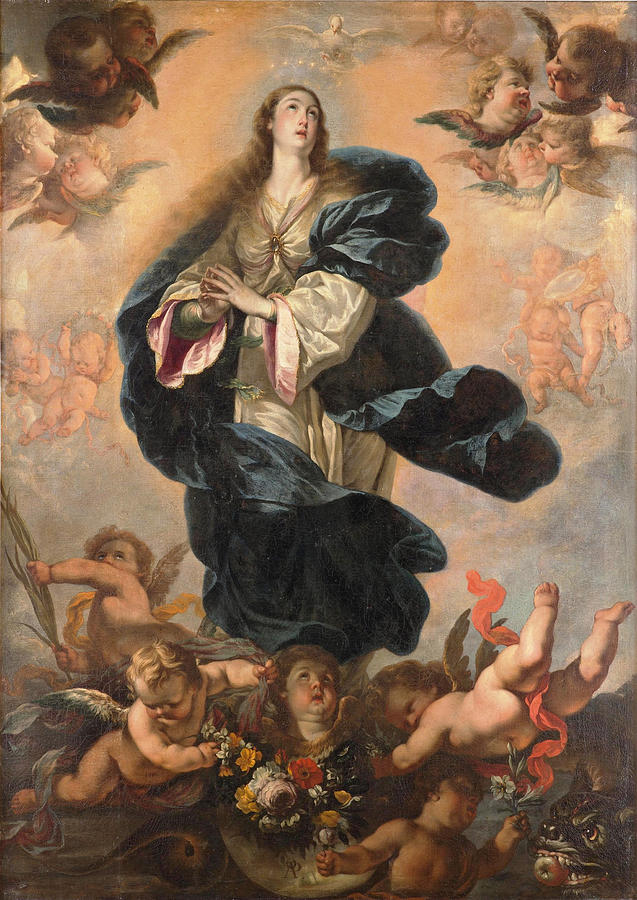 The Immaculate Conception Painting by Antonio Palomino