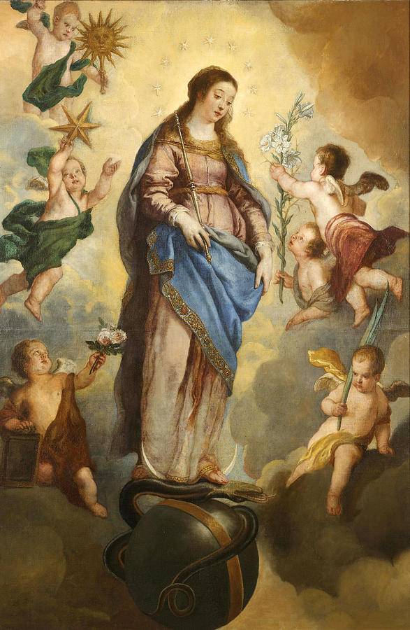 The Immaculate Conception Painting by Gaspar de Crayer
