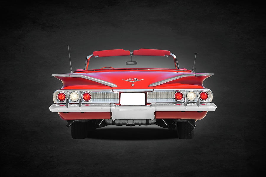 Car Photograph - The Impala Rear by Mark Rogan
