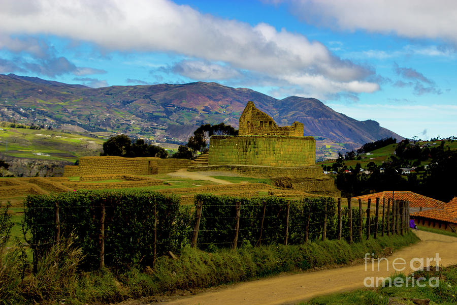 The Inca-Canari Ruins At Ingapirca II Photograph by Al Bourassa