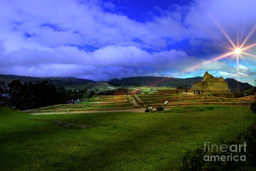 The Inca-Canari Ruins At Ingapirca III Photograph by Al Bourassa