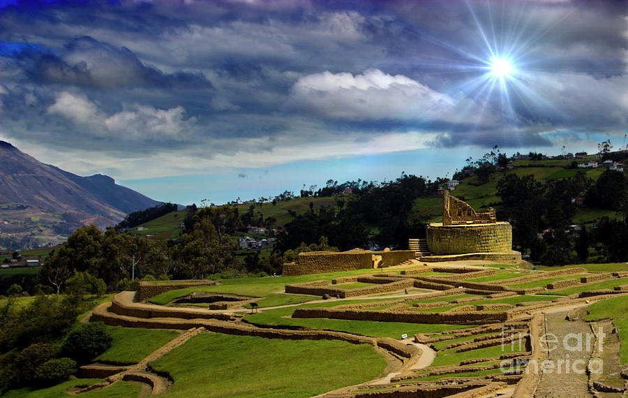 The Inca-Canari Ruins At Ingapirca IX Photograph by Al Bourassa