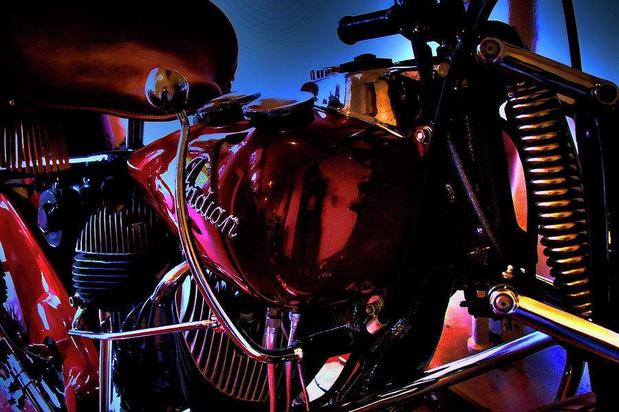 The Indian Motorcycle  Photograph by David Patterson