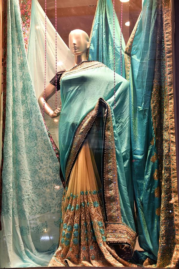 The Indian Sari Photograph by Kim Bemis