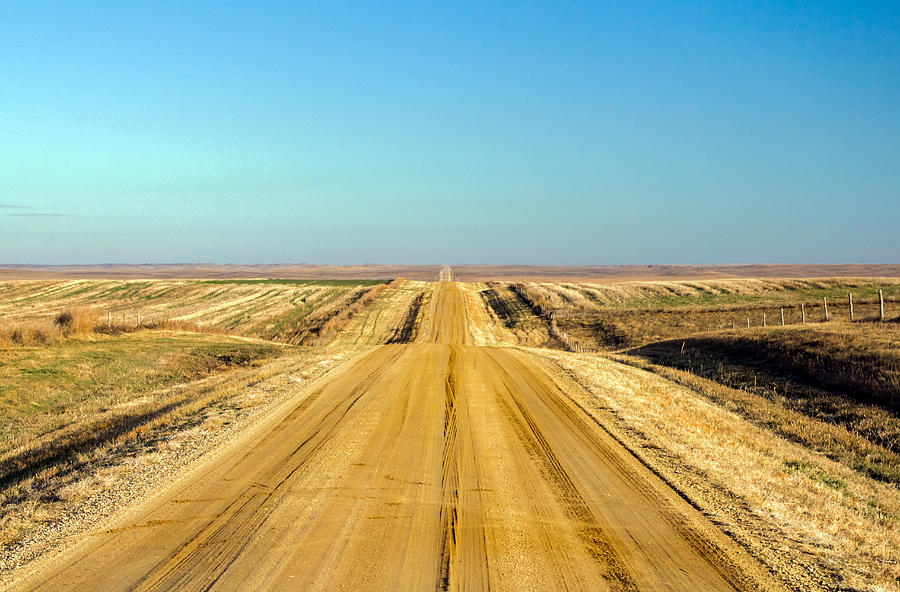 The Infinite Prairie Photograph by Nicholas Blackwell