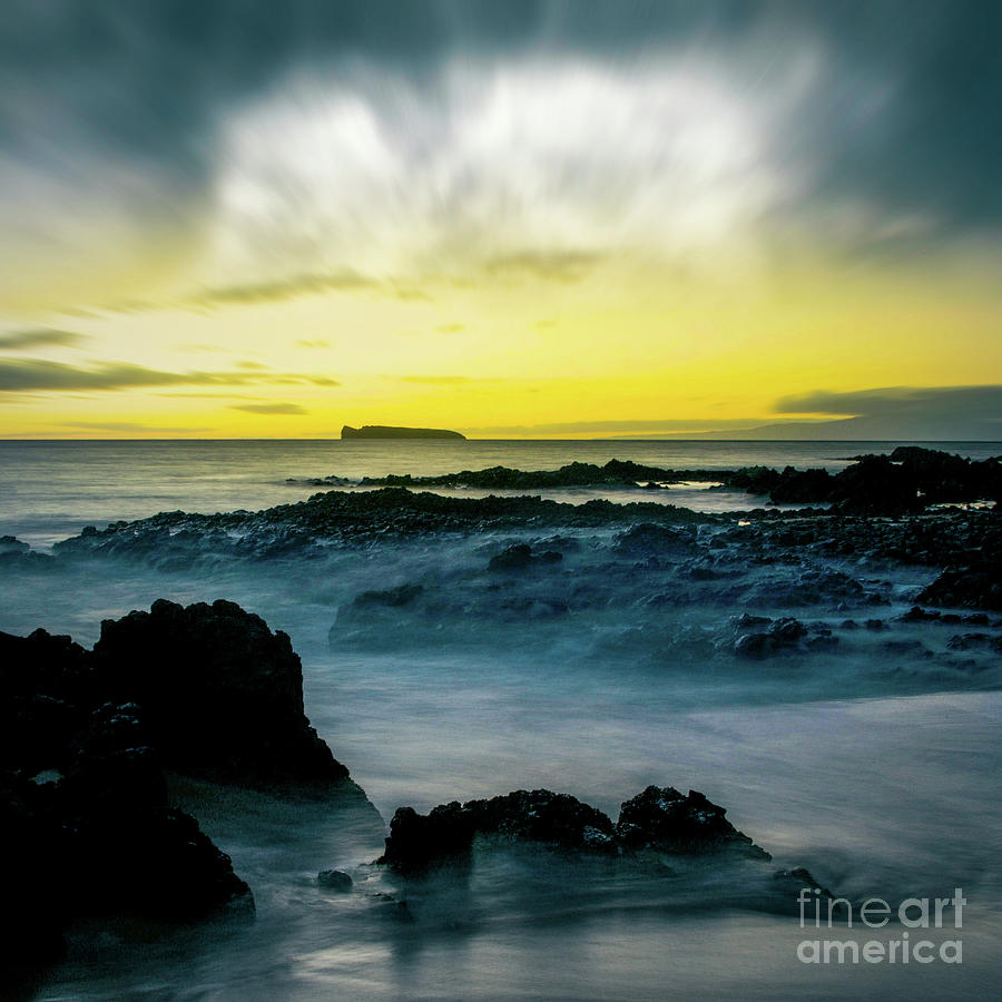 The Infinite Spirit  Tranquil Island of Twilight Maui Hawaii  Photograph by Sharon Mau