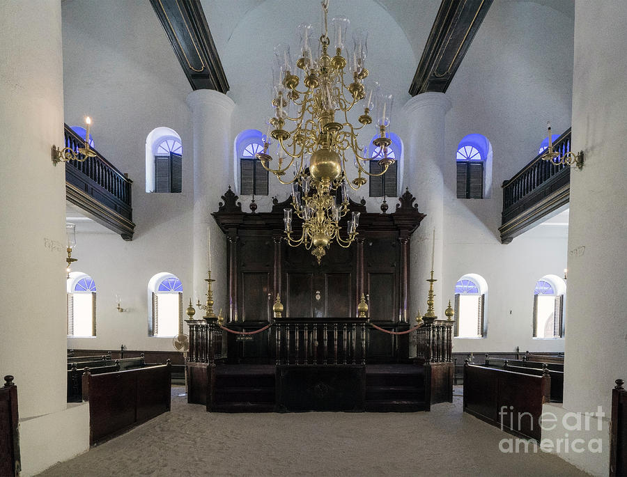 The Interior Of Curacao Synagogue