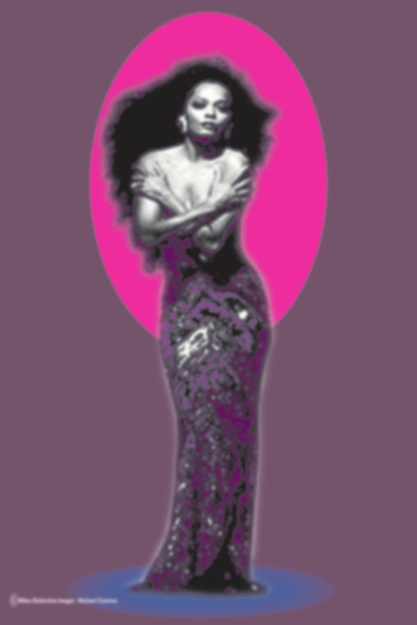 Diana Ross Photograph - The Invincible Diana Ross by Michael Chatman