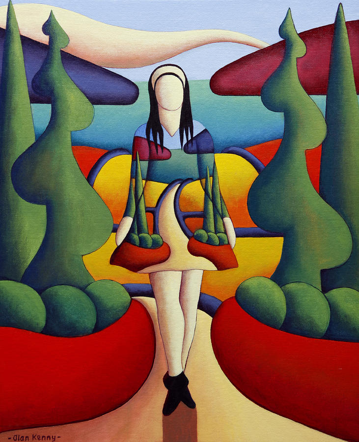The Irish Dancer Painting by Alan Kenny