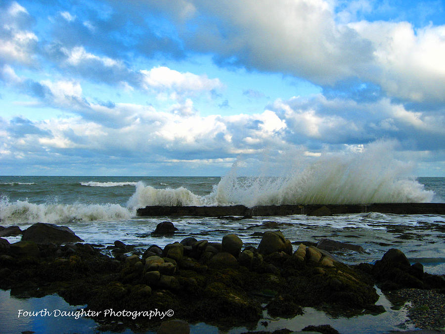The Irish Sea Photograph by Diane Shirley
