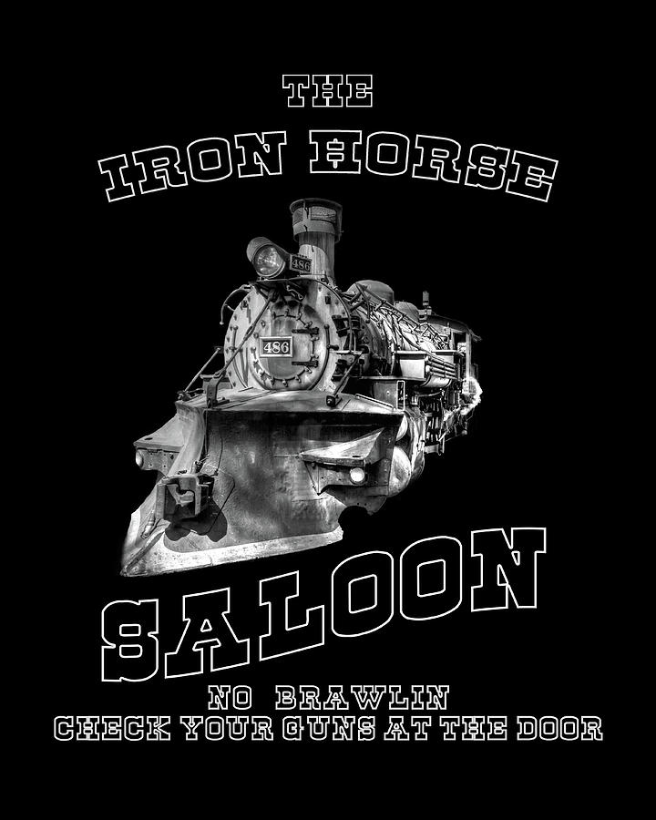 The Iron Horse Saloon Photograph by TL Mair