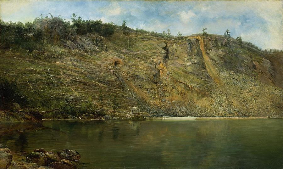 The Iron Mine - Homer Dodge Martin Painting by Celestial Images