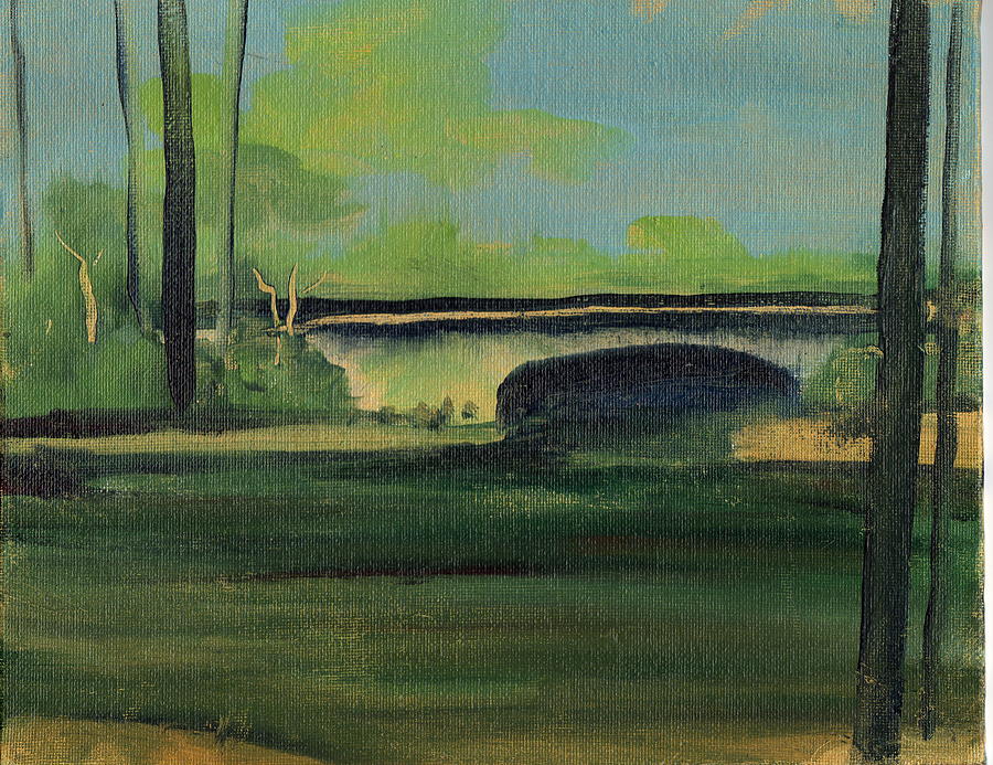 Bridge Painting - The Isles Revisited by Laurie Salmela
