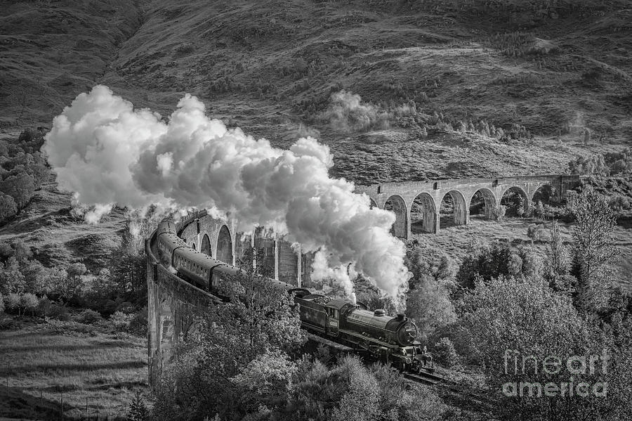 Jacobite Photograph - The Jacobite at Glenfinnan by Colin and Linda McKie Jacobite Photograph - The Jacobite at Glenfinnan by Colin and Linda McKie