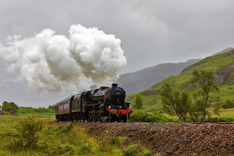 The Jacobite Steam Train Photograph By Derek Beattie | Fine Art America