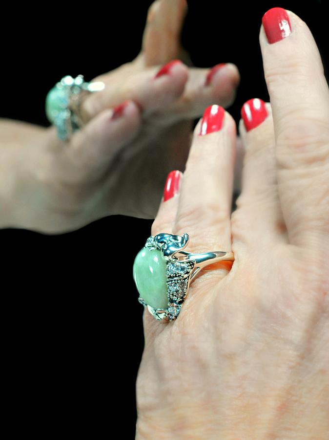 The Jade Ring Photograph by Diana Angstadt