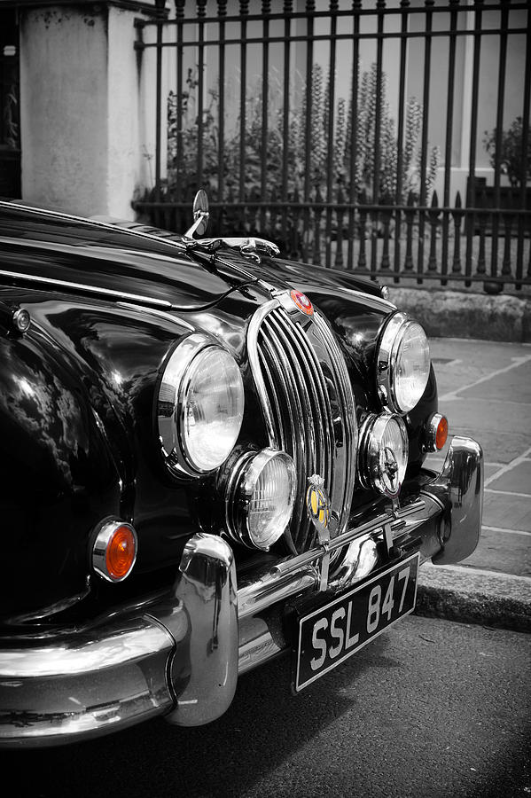 Transportation Photograph - The Jaguar by Mark Rogan