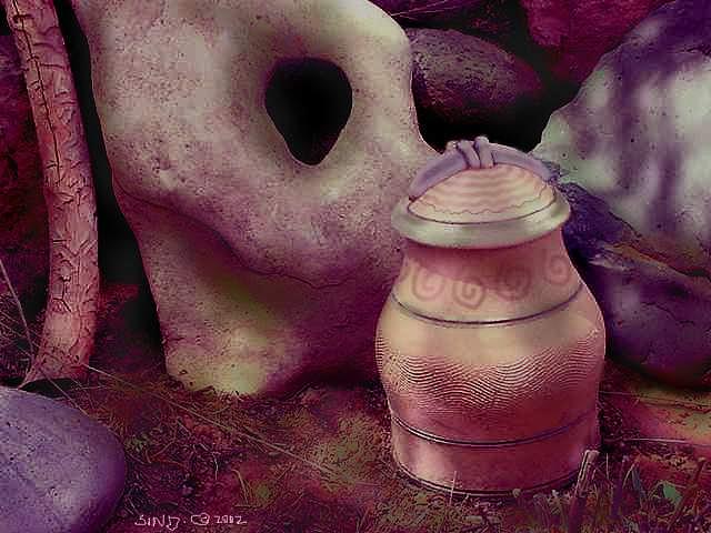Still Life Photograph - The Jar by Sin D Piantek