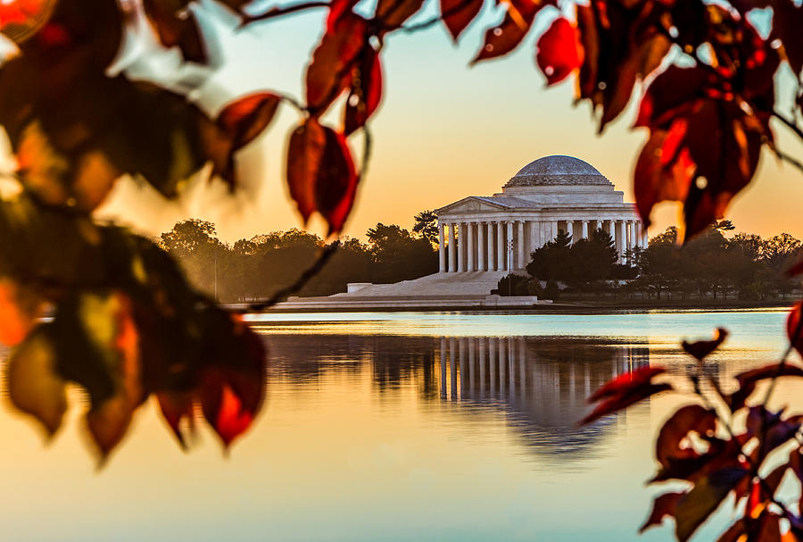 Jefferson in Autumn Photograph by Ed Clark