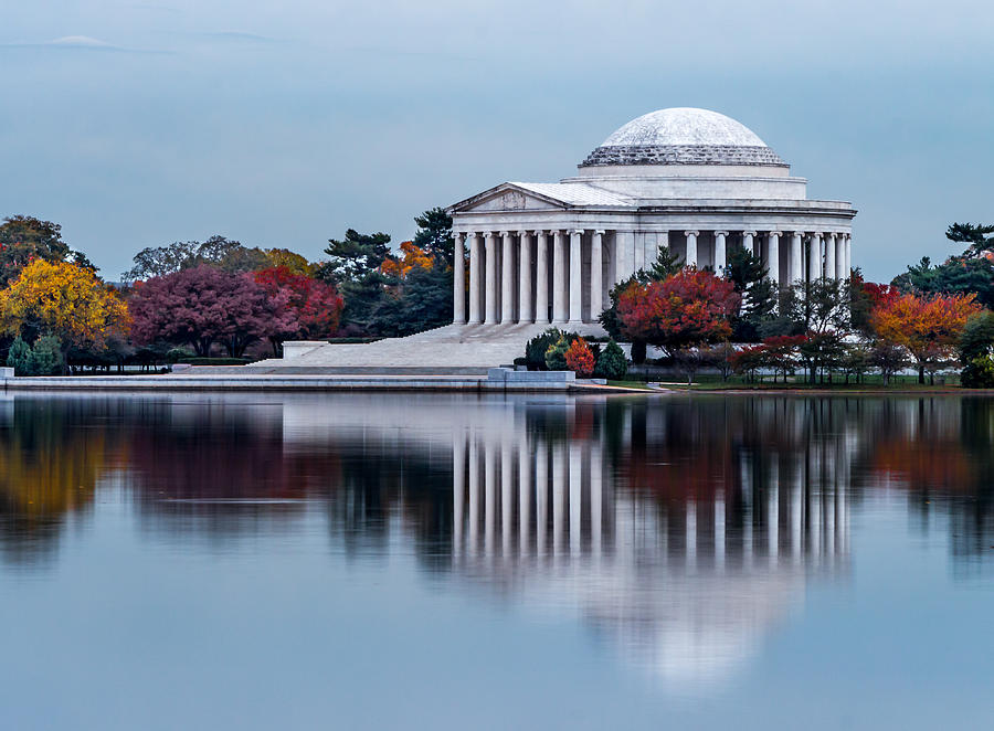 The Jefferson in Baby Blue Photograph by Ed Clark