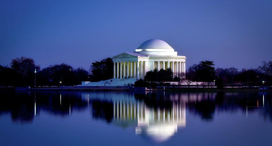 The Jefferson Memorial at Sunset Photograph by Mountain Dreams