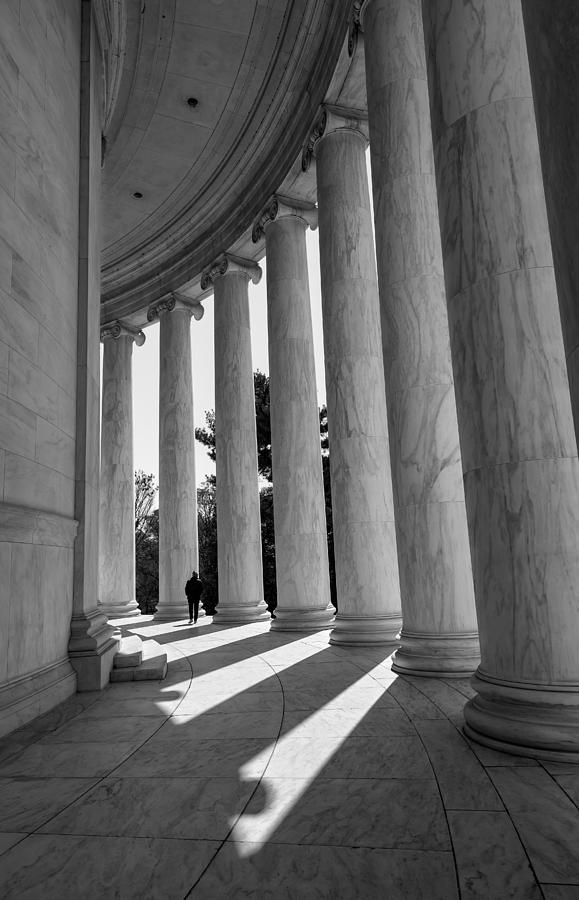 The Jefferson Memorial Structures Photograph by Jonathan Nguyen