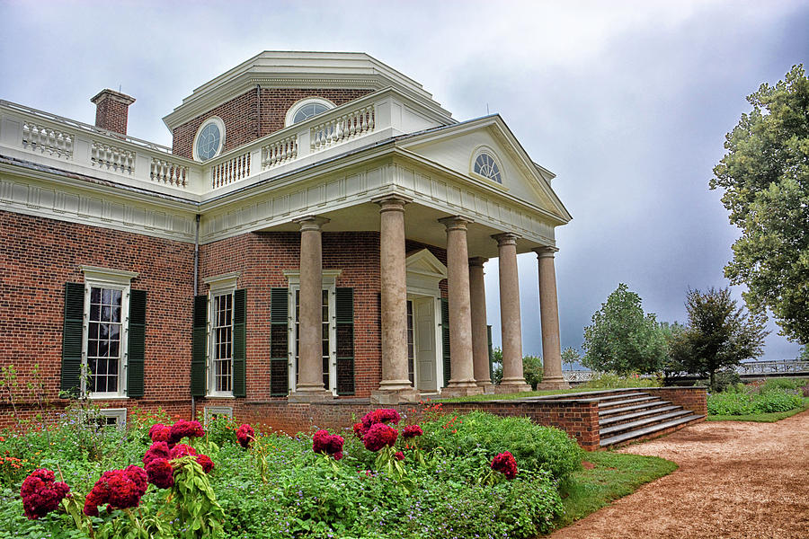 The Jefferson Monticello Photograph by Mike Martin