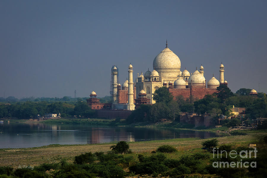 Taj Mahal Photograph - The Jewel of Muslim Art in India by Rene Triay FineArt Photos