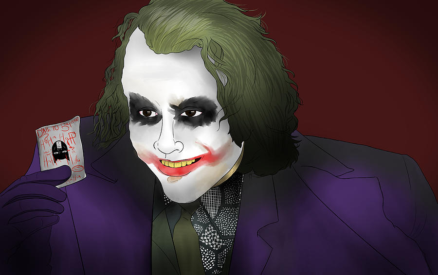 The Joker Digital Art by Isai Rodriguez | Fine Art America