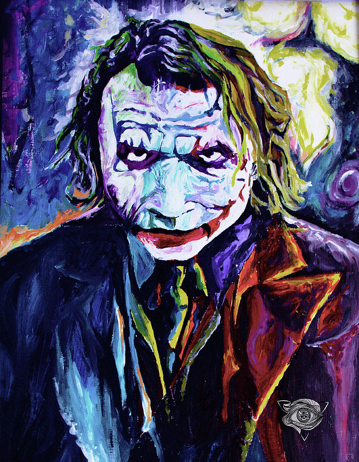 The Joker Painting by Liam Reading | Fine Art America