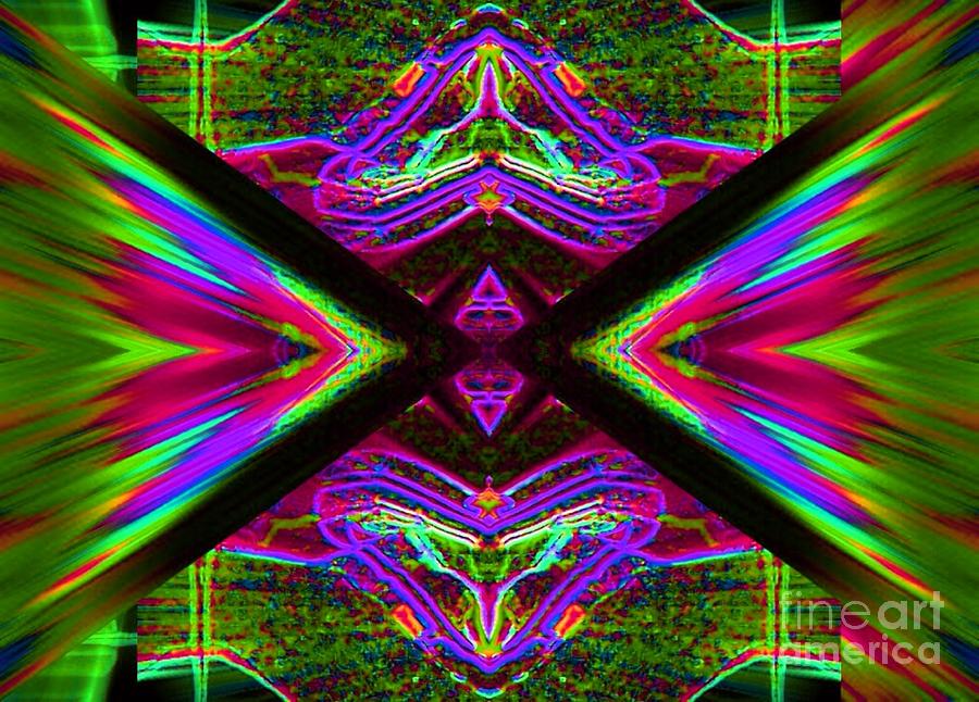 Abstract Digital Art - The Joker by Lorles Lifestyles Abstract Digital Art - The Joker by Lorles Lifestyles