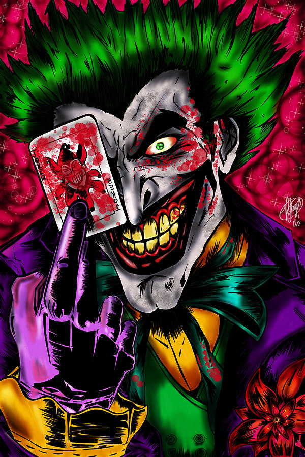 The joker Digital Art by Pedro Lazo - Fine Art America