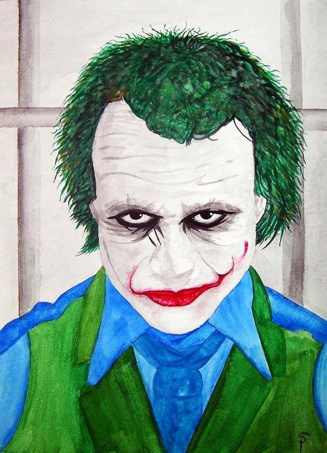 The Joker Painting by Stephen Turnor - Fine Art America