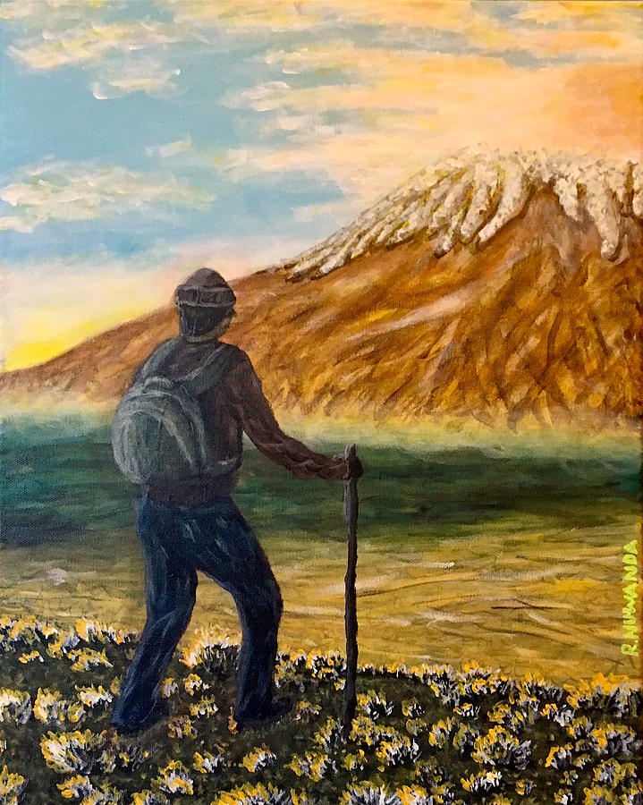 The Journey Ahead Painting By Robbie Potter Pixels   The Journey Ahead Robbie Nuwanda 