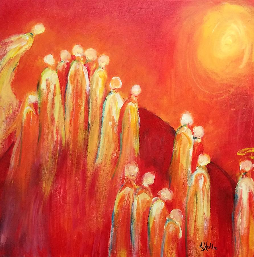 The Journey Home Painting by Arlene Holtz