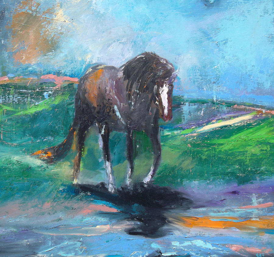 The Journey Home Painting by Susan  Esbensen